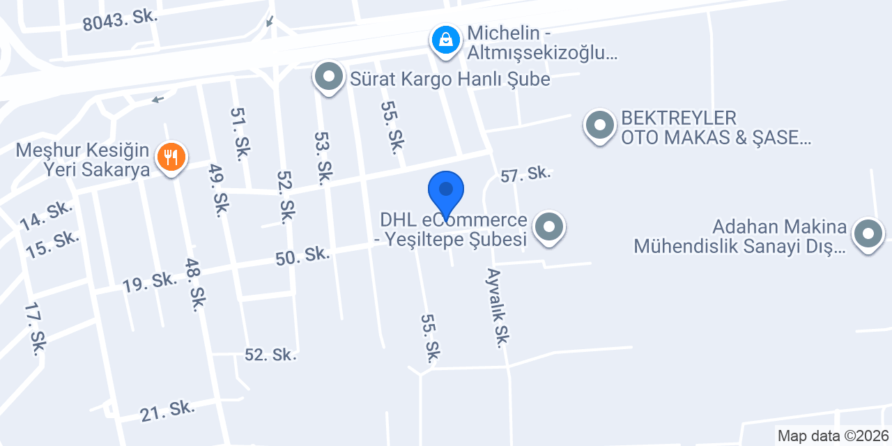ÜSTÜN KUMLAMA konumu