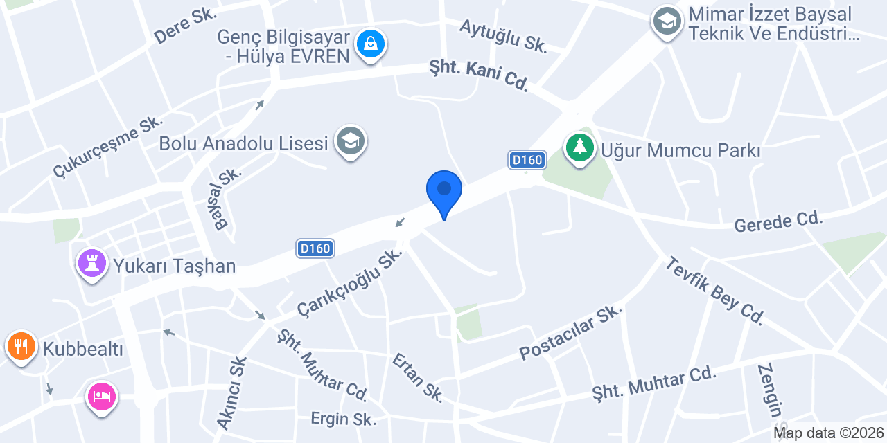 Yıldırım Unlu Mamüller konumu
