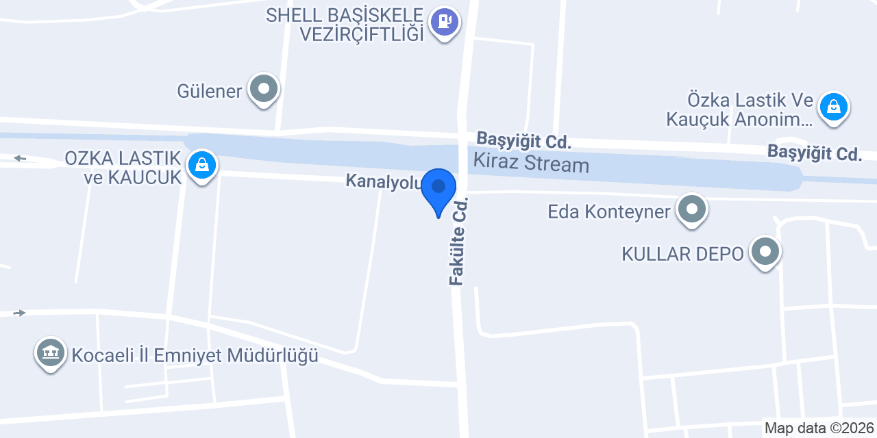 BAYRAKTUTAR İNŞAAT MALZEMELERİ konumu
