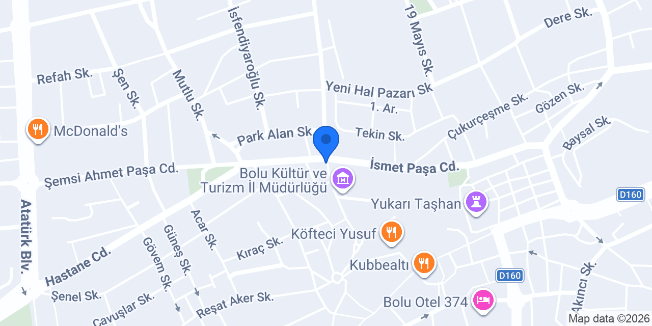 Modern Sünnet Kliniği konumu