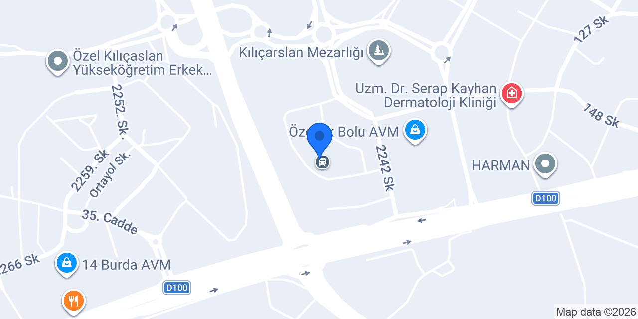 Metro Turizm konumu