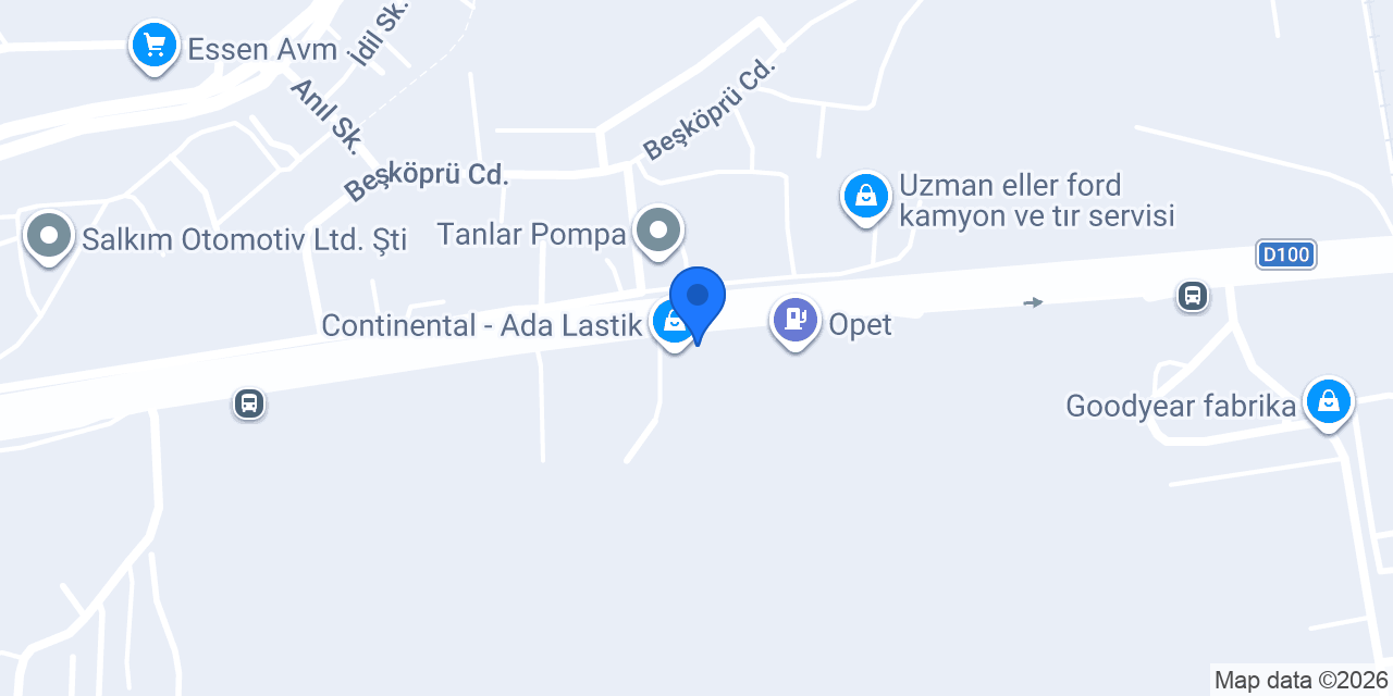 Enes Dekorasyon konumu