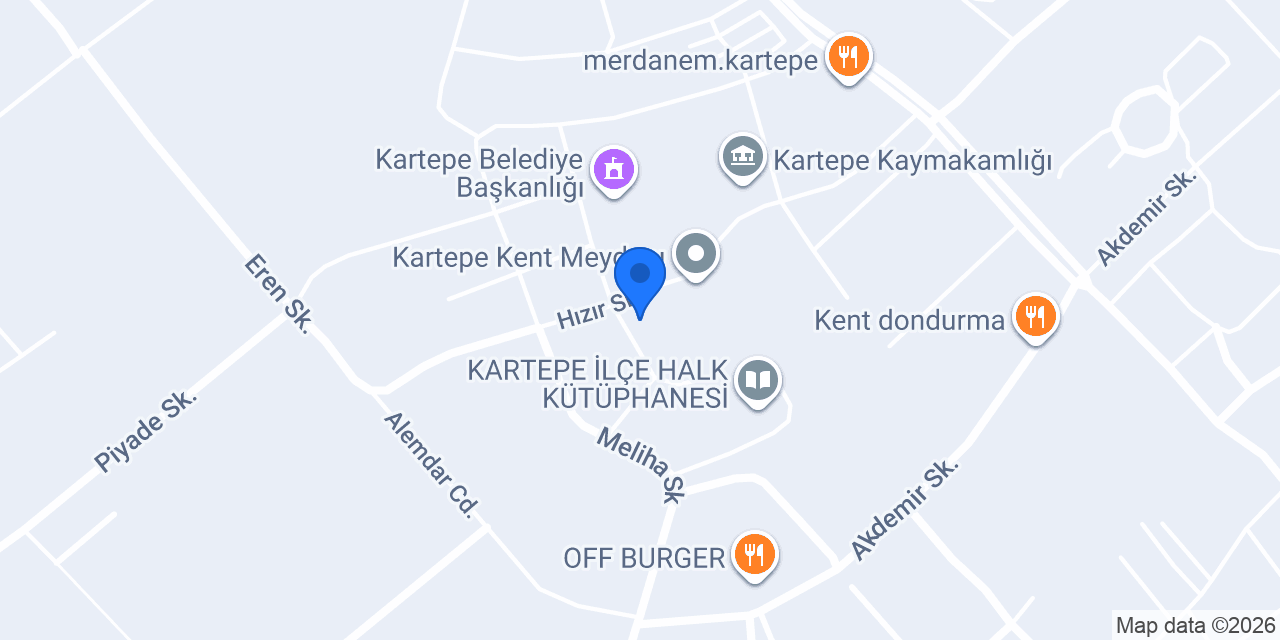 Kartepe Sanat Evi konumu