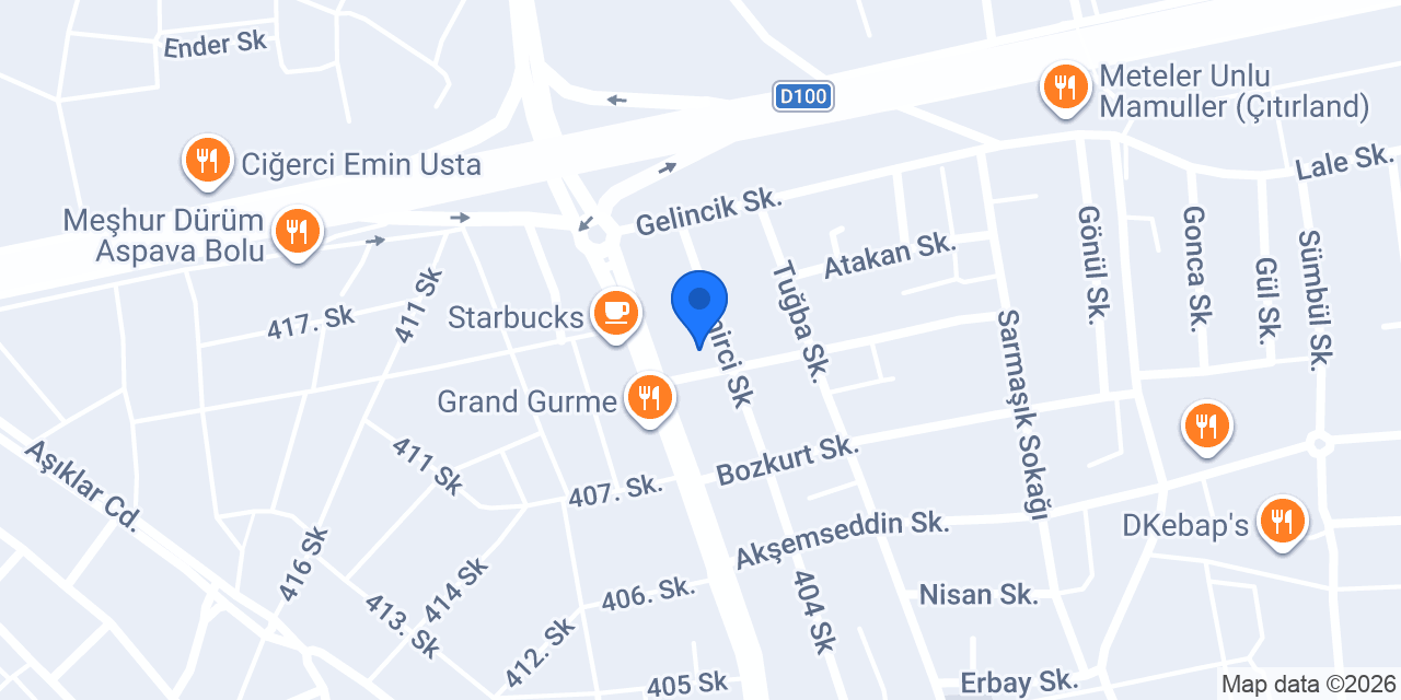 Adagan Kahve ve Çikolata konumu