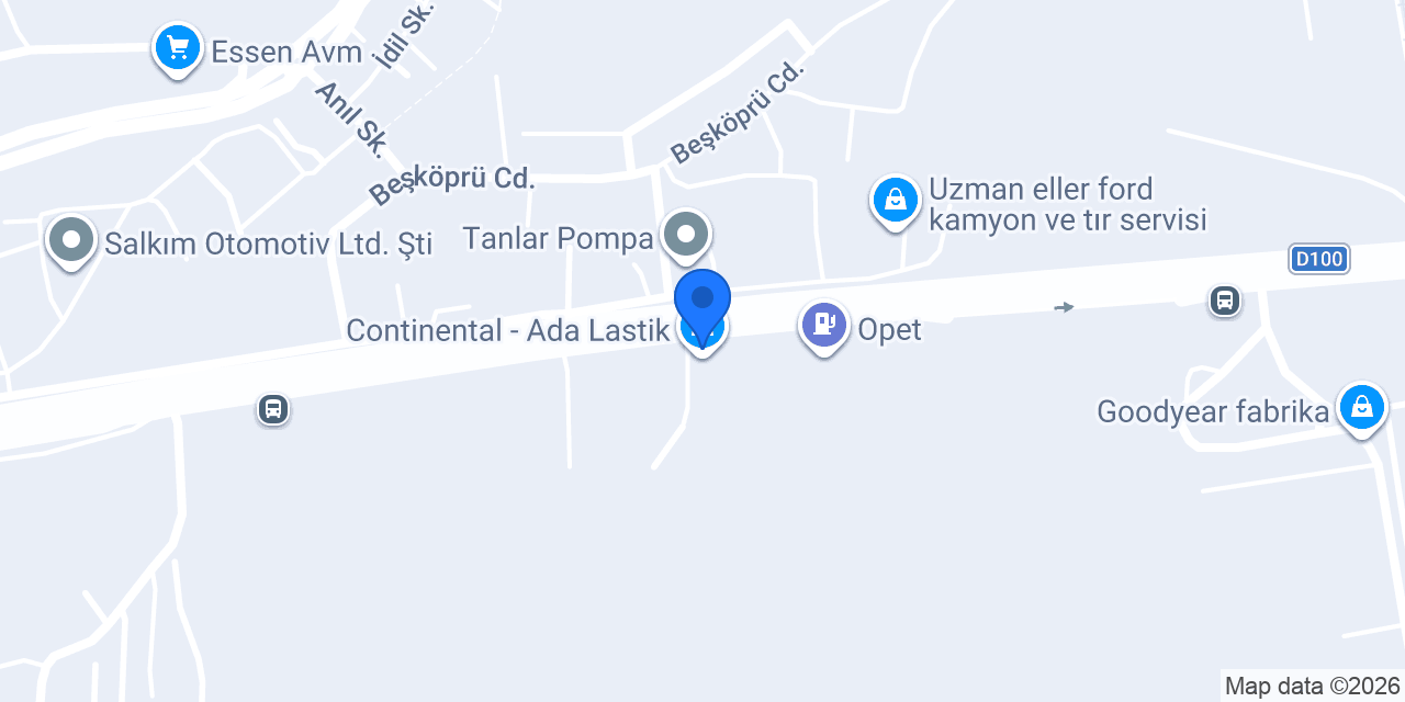 LastikPark - Ada Lastik konumu
