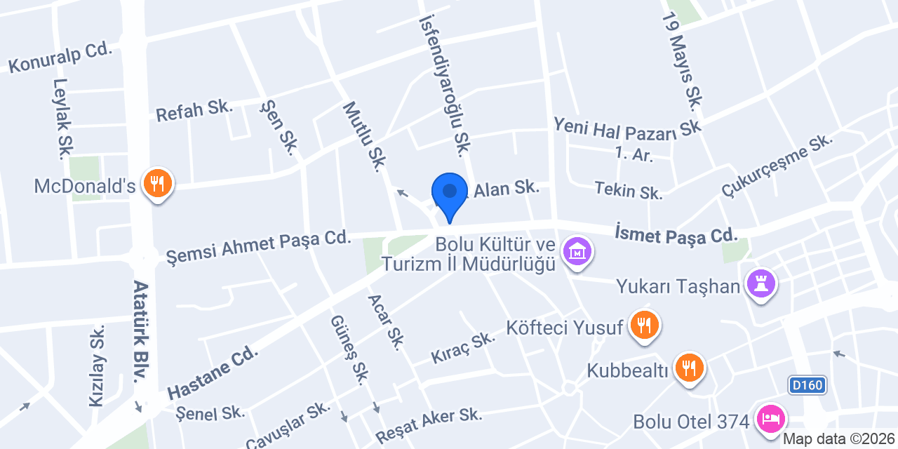 Serap Optik konumu