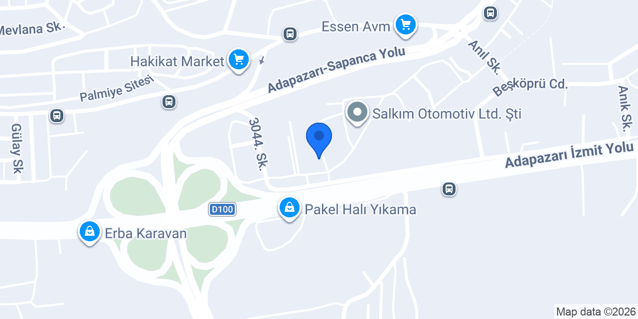 CAN İŞ MAKİNALARI konumu