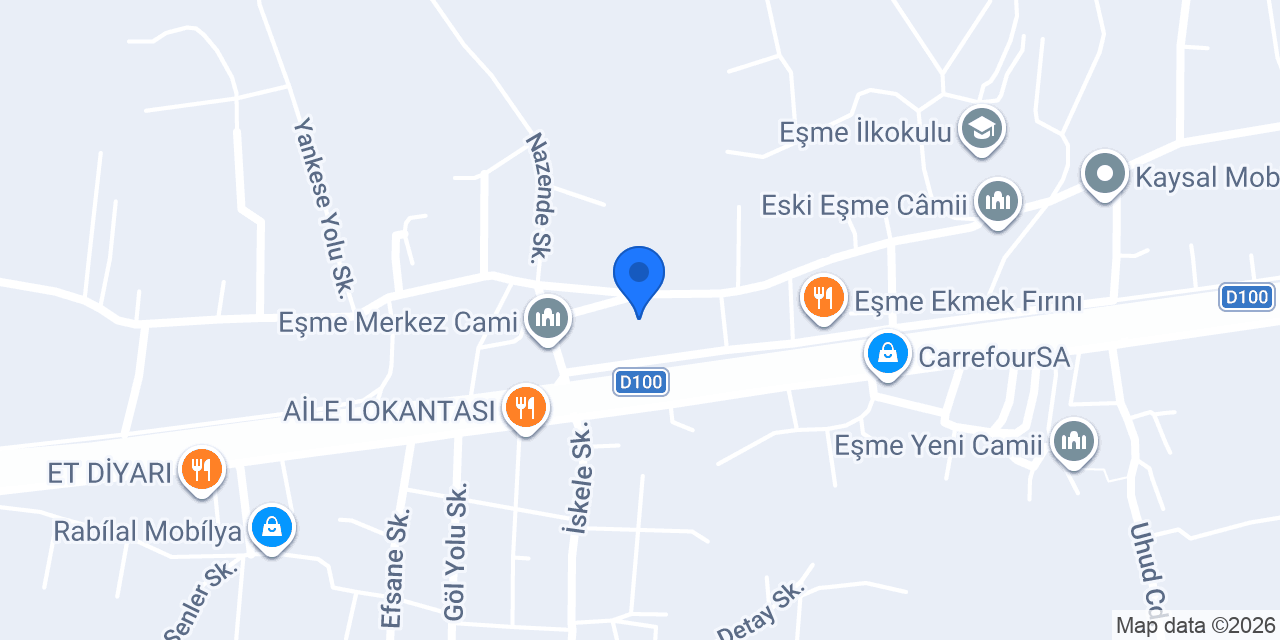 Eşme Tarım konumu