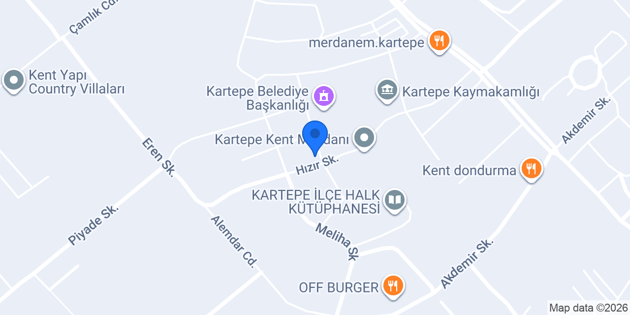EMKA Harita Mühendislik konumu