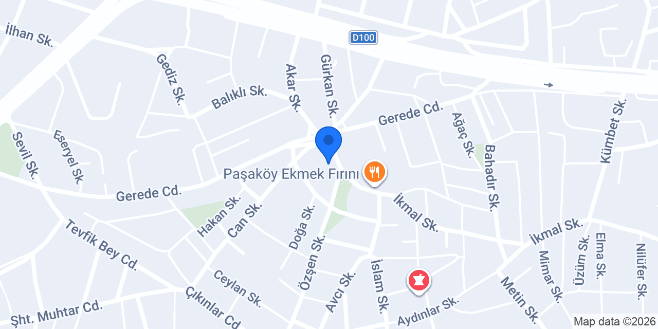14 ÇAYDURT AVM konumu