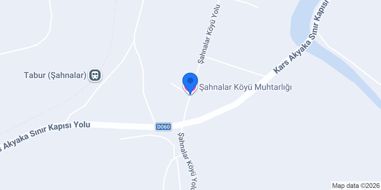 Şahnalar Köyü Muhtarlığı konumu