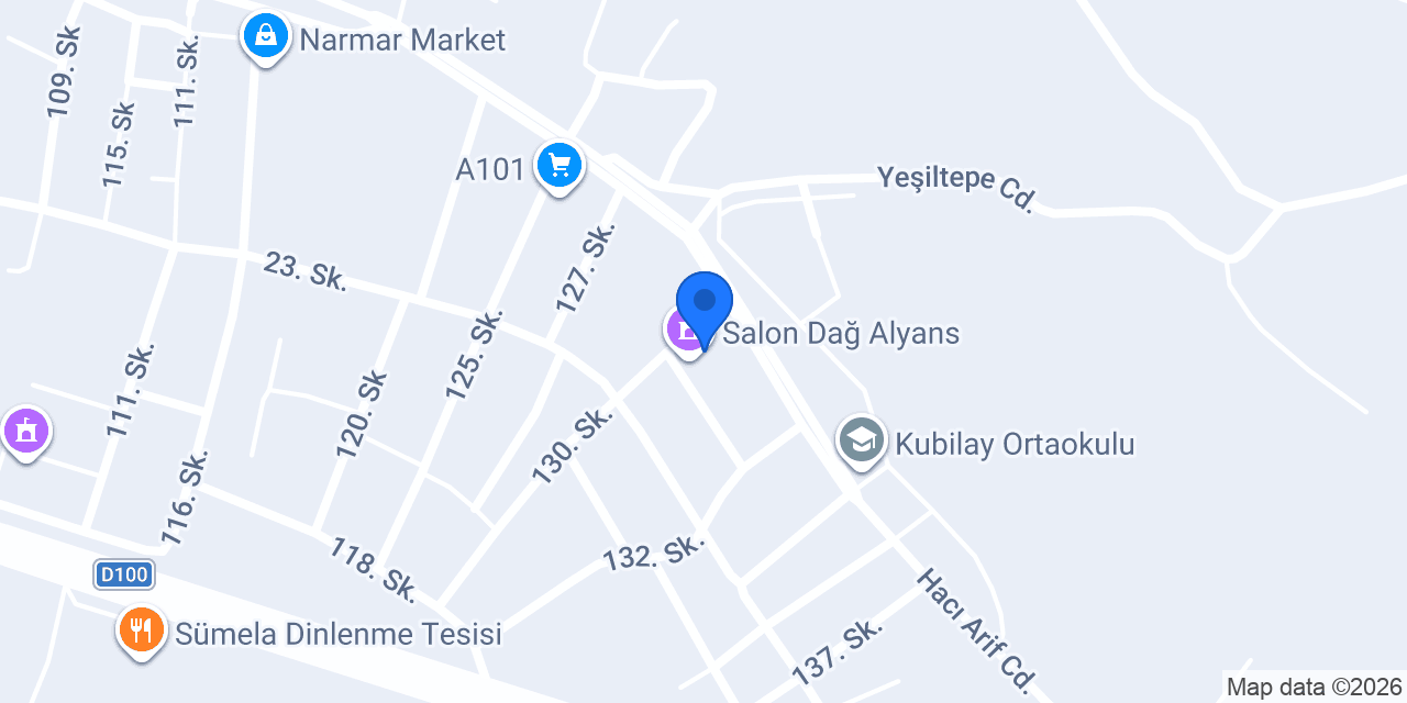 Öztürk Pastane & Cafe konumu