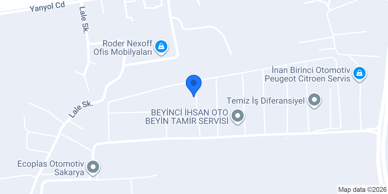 Özkut Honda konumu