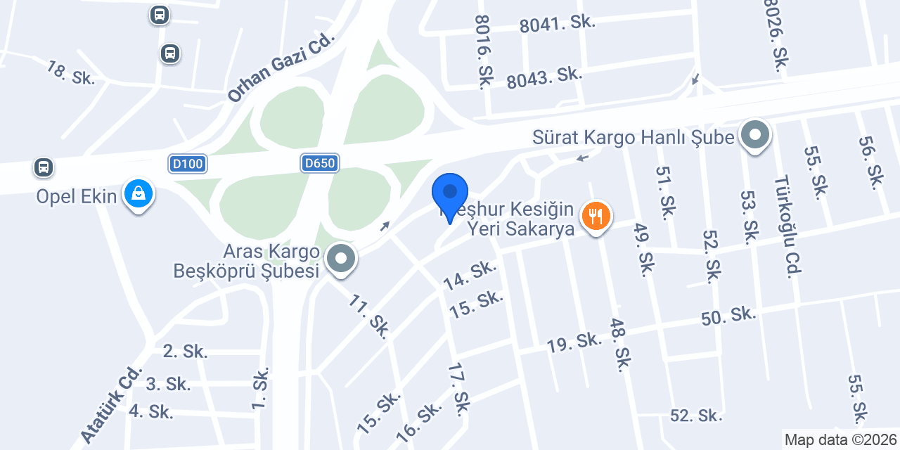 Çınar Döner konumu