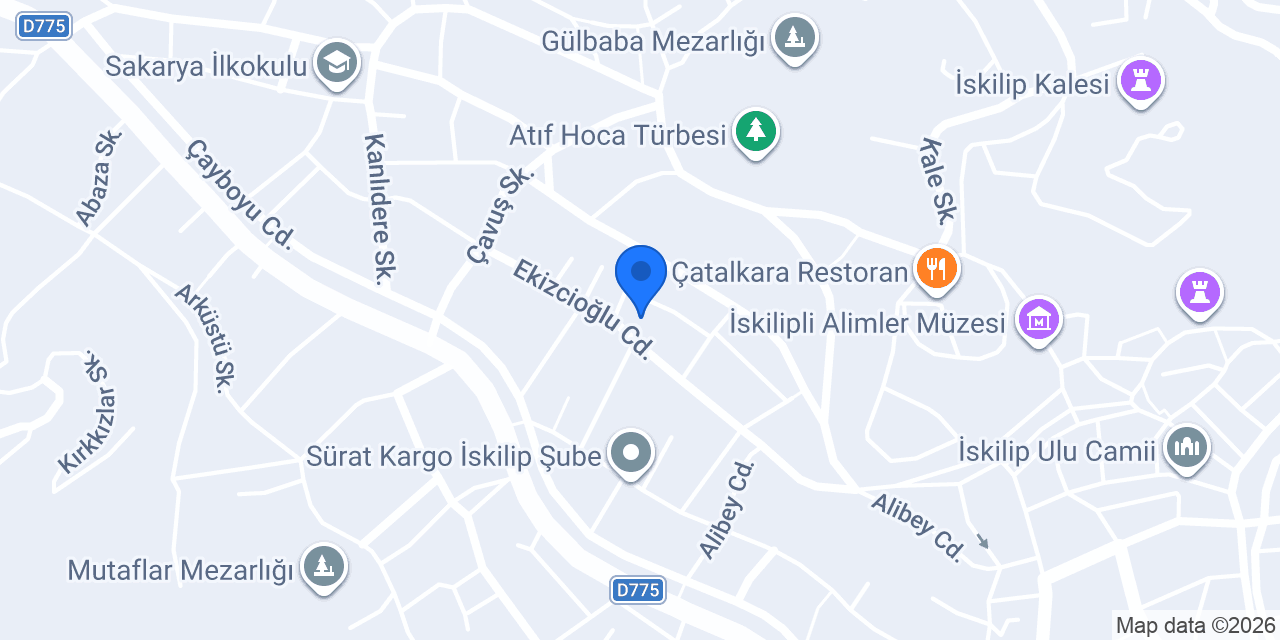 Yigit ekmek firini konumu