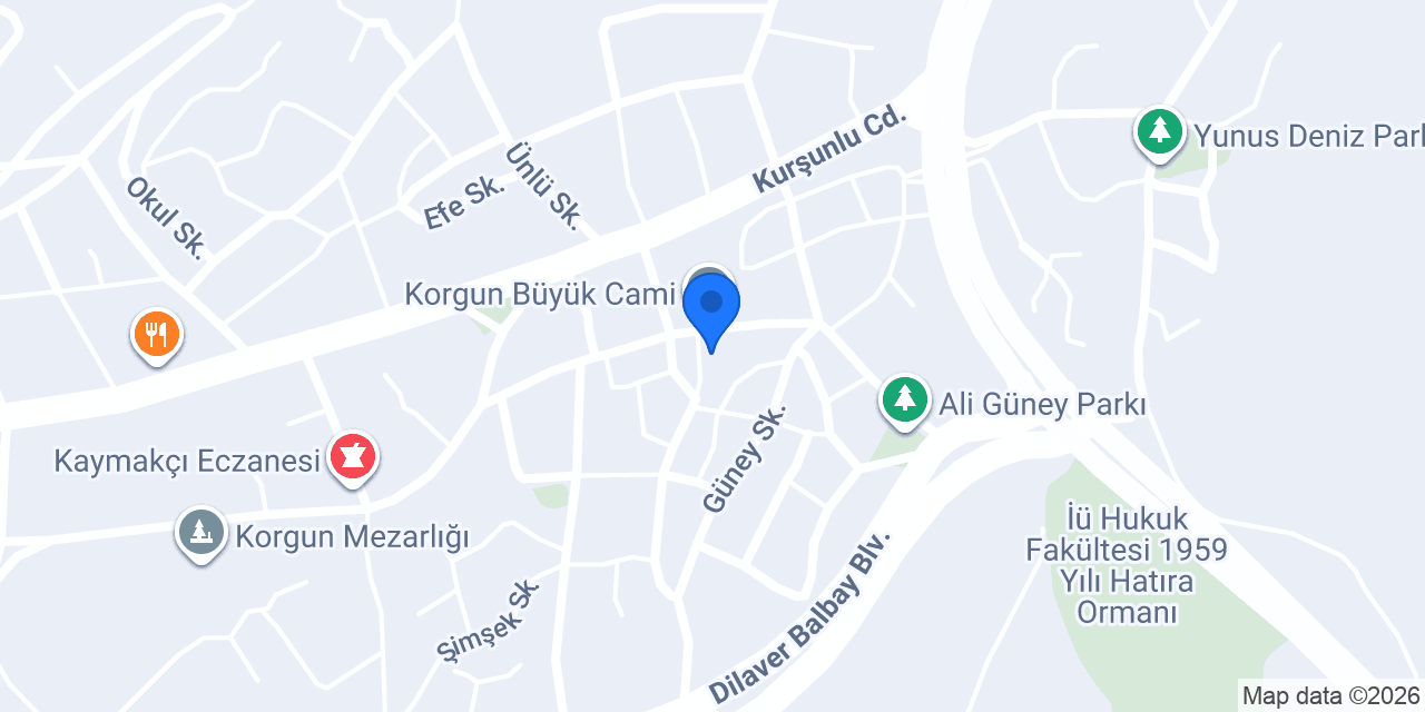 Korgun Noterliği konumu