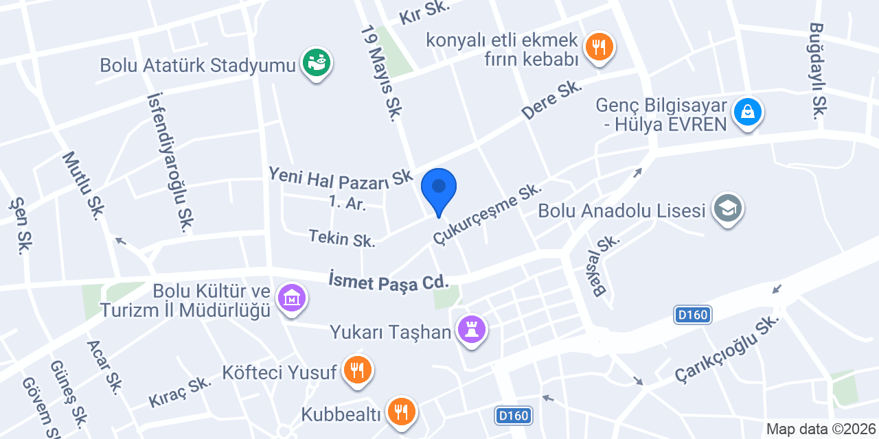 İtimat Elektrik konumu