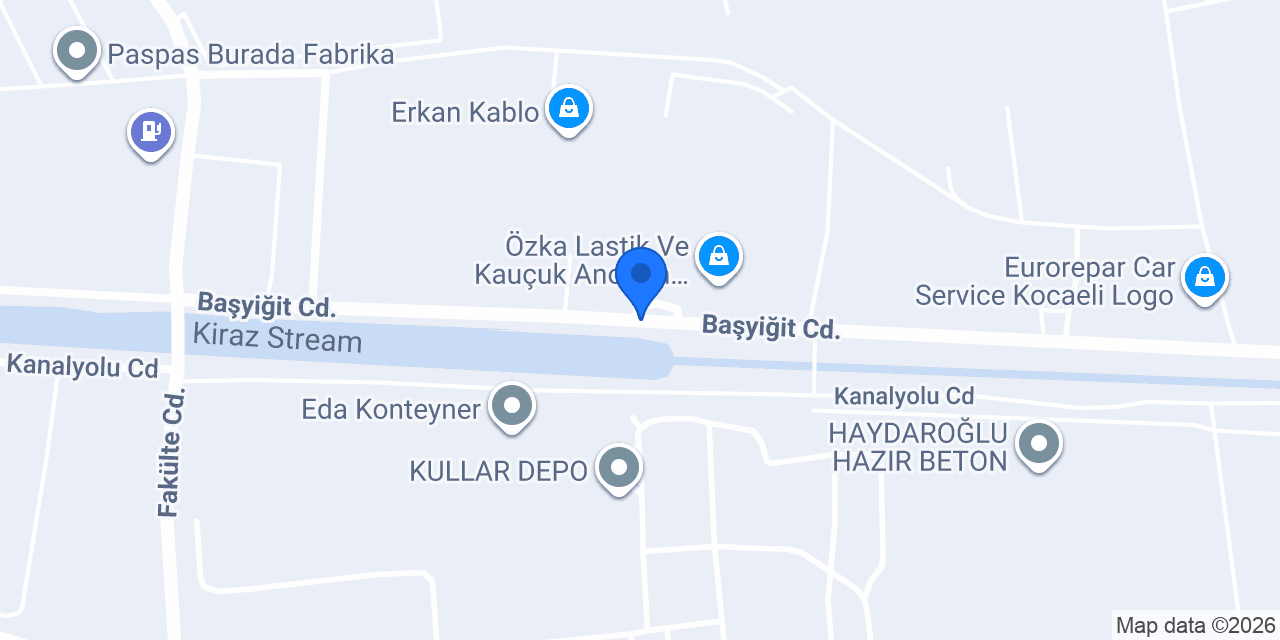 Hvac Mühendislik Fabrika konumu
