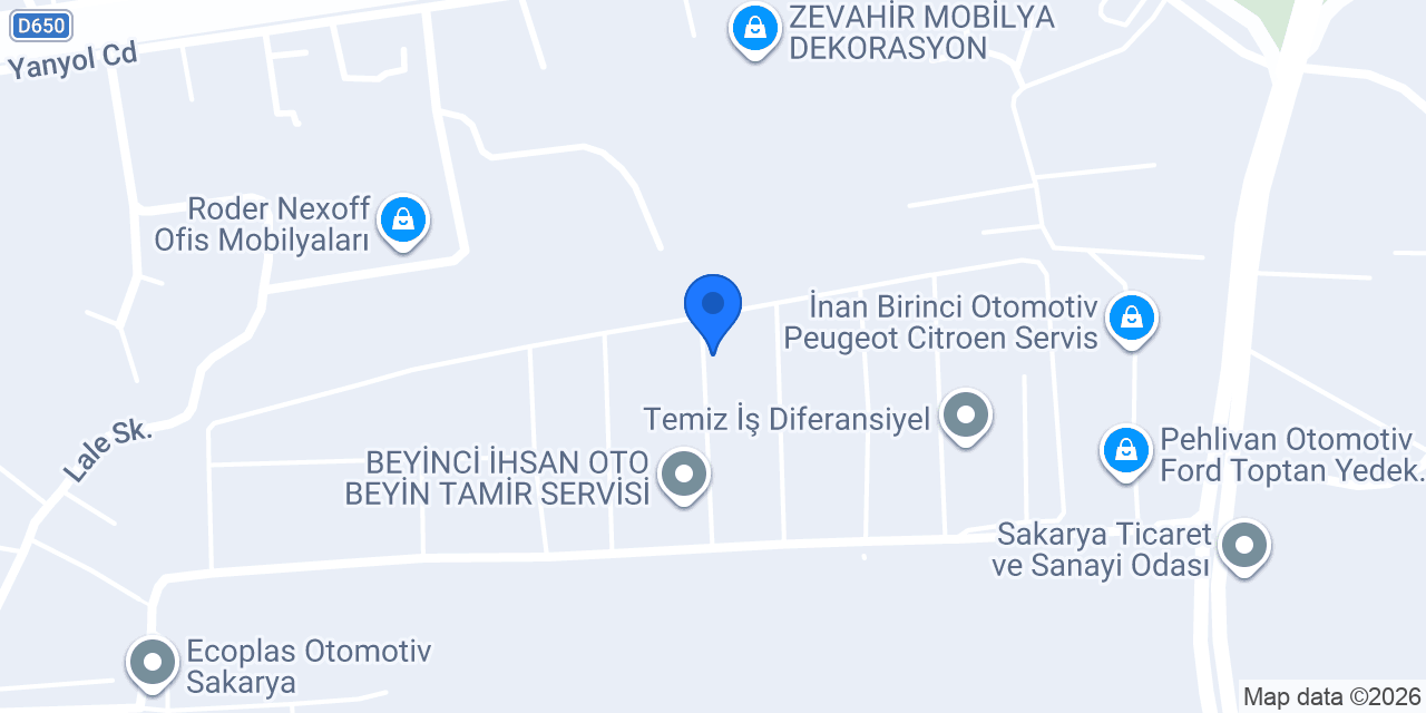 Endüstriyel otomotiv konumu