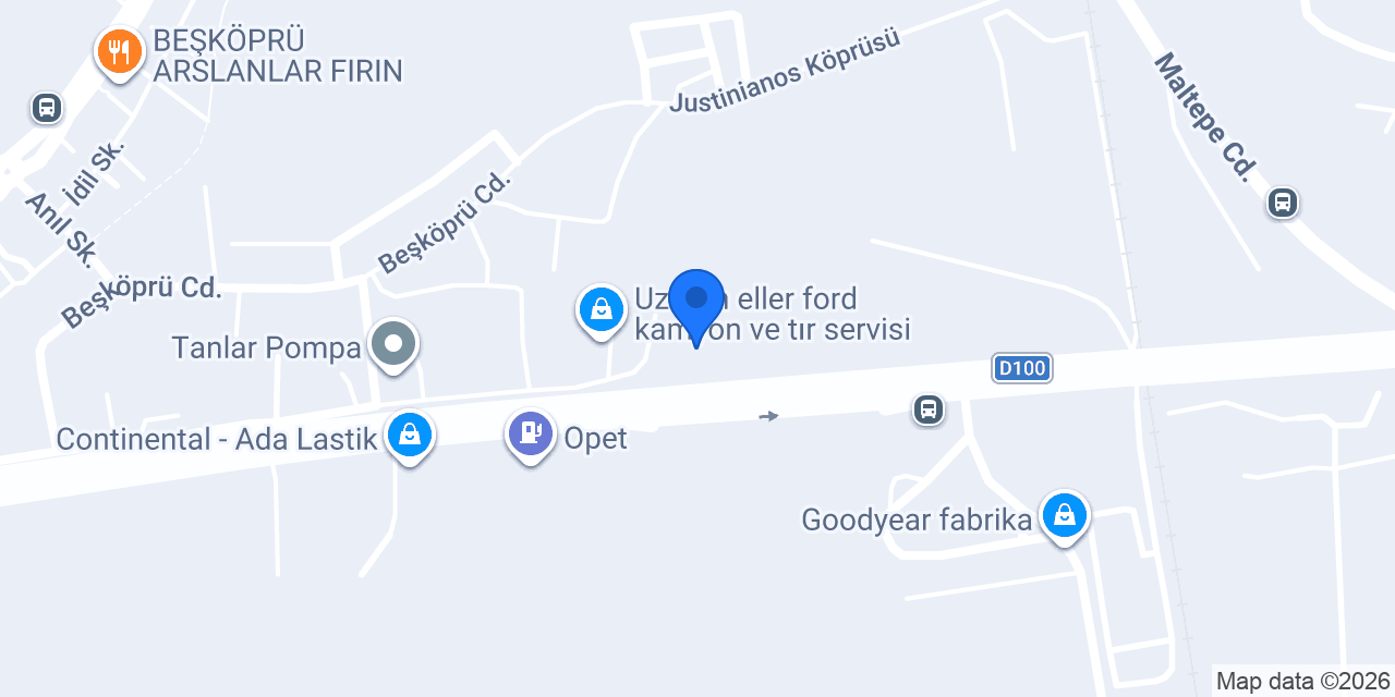 Hataylılar Garage konumu