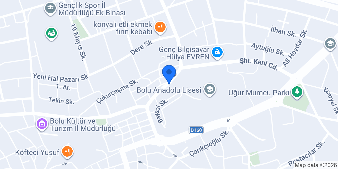 Kutucuoğlu Yapı Malzemeleri konumu