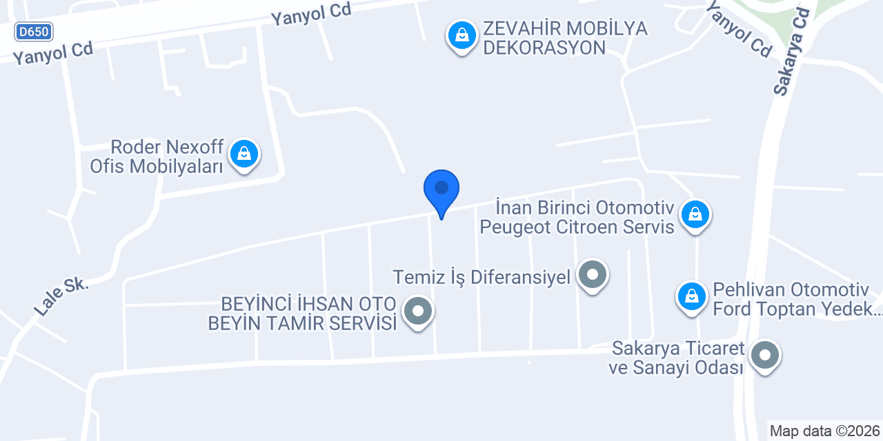 Abdullah Suna Şube 2 konumu