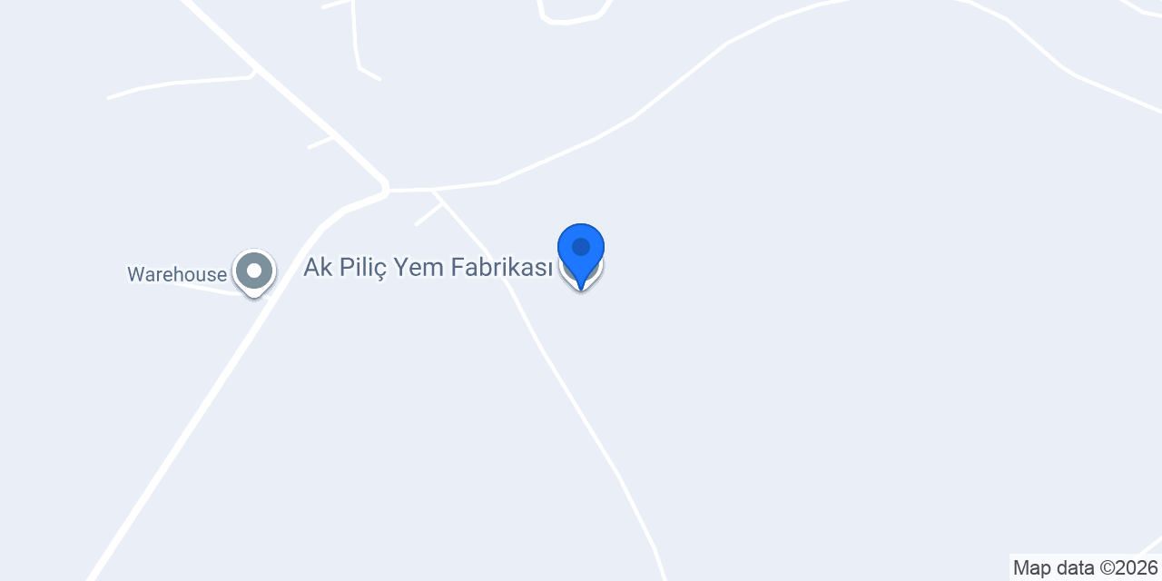 Ak Piliç Yem Fabrikası konumu