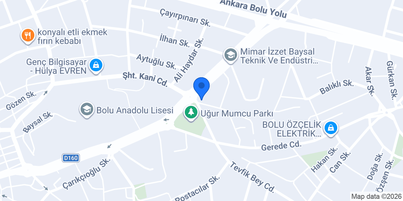 Akın Elektrik konumu