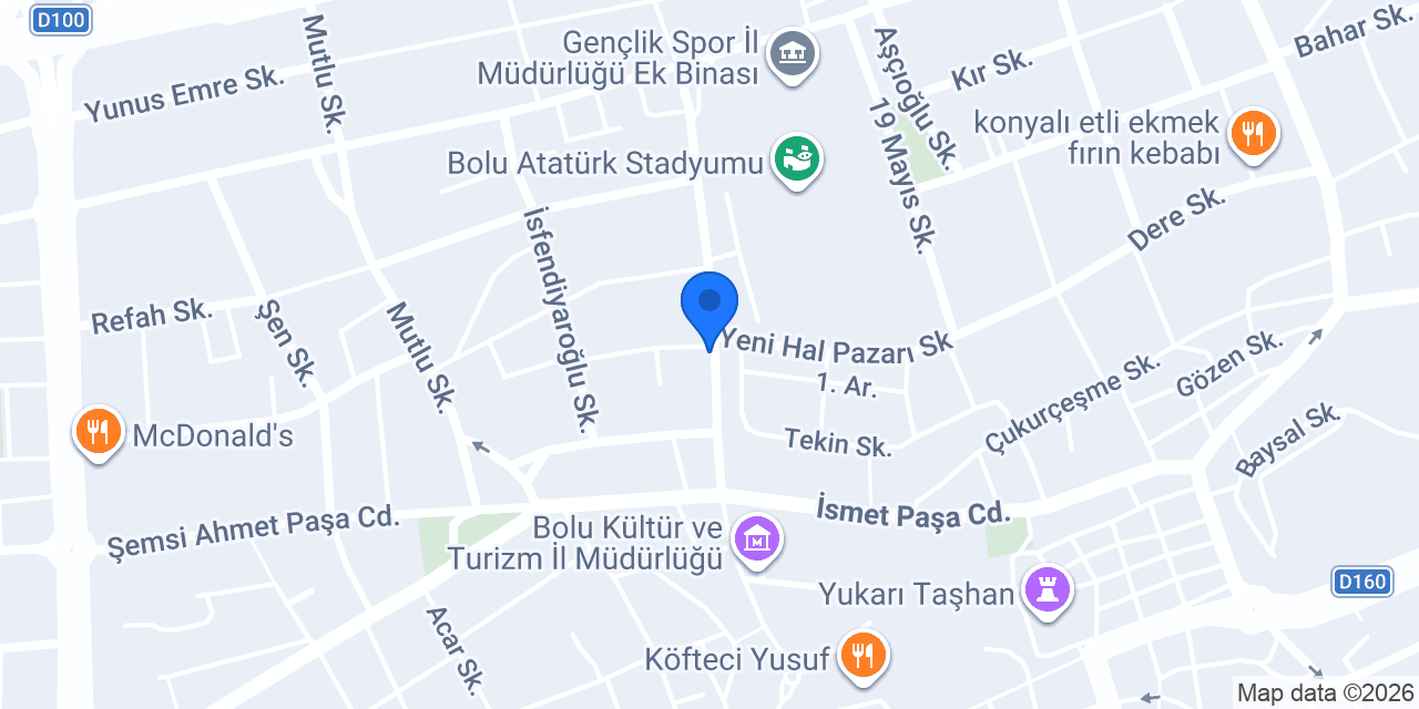 Uysal pide konumu
