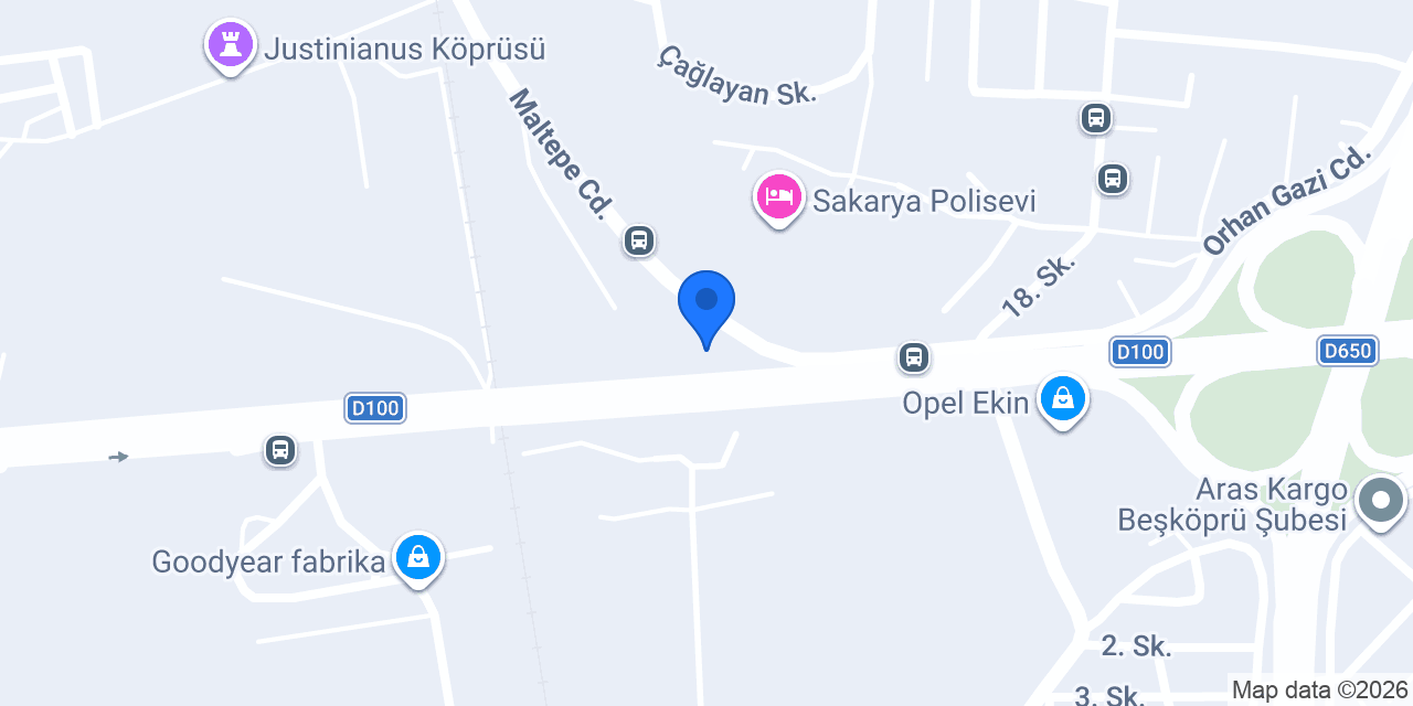 Sakarya Elektrostatik toz boya konumu