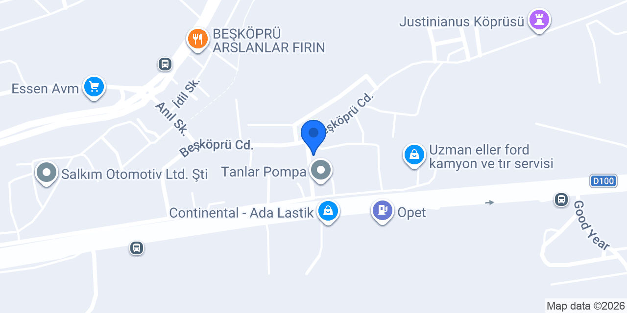 Baf Teknik konumu
