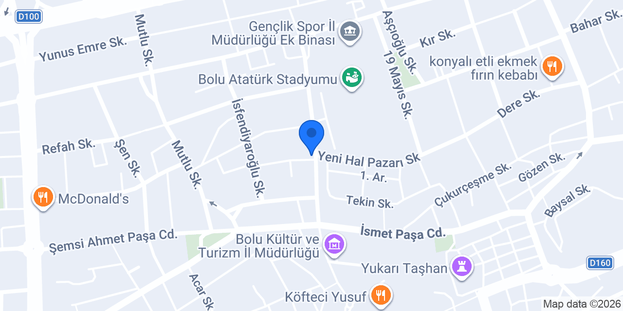 Stad Eczanesi konumu
