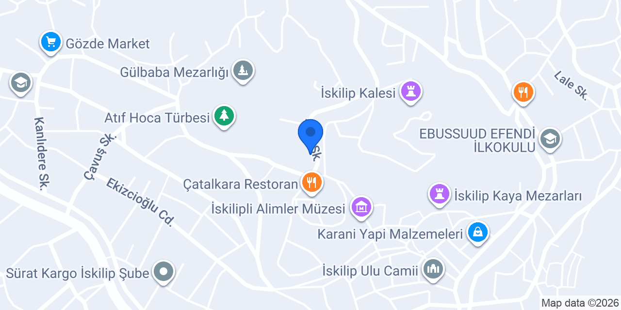 Kaleardı Erkek Öğrenci Yurdu konumu