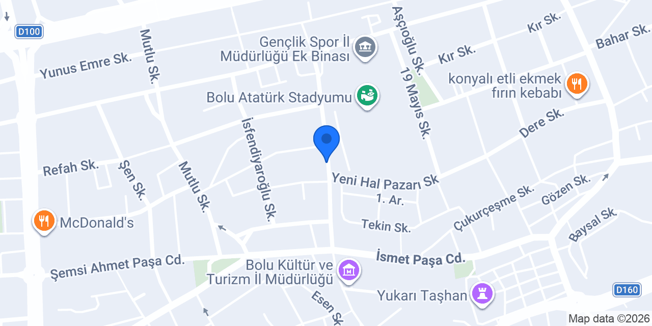 Bolmet Et konumu