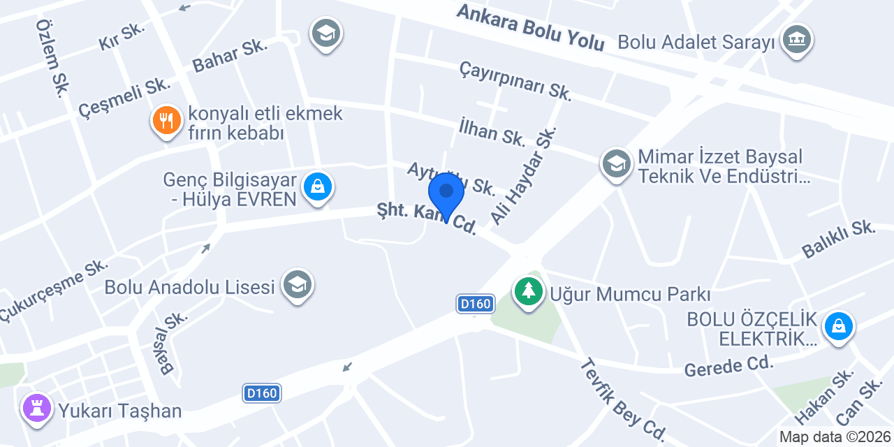 Özge Mobilya konumu