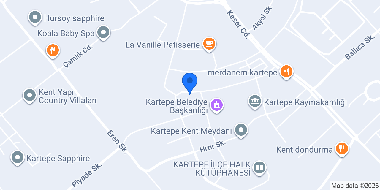 Pehlivan Elektrik Yapi Teknoloji Kartepe konumu