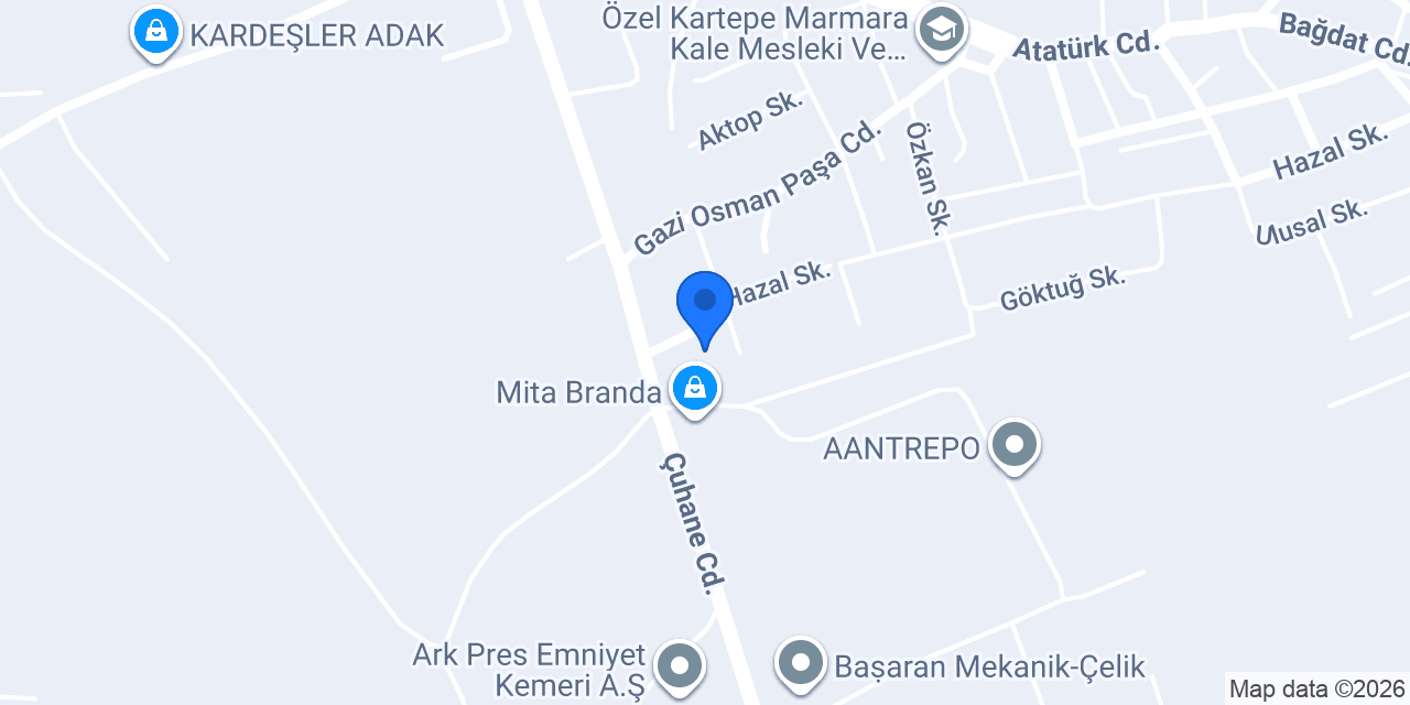 Eylül Mermer granit konumu