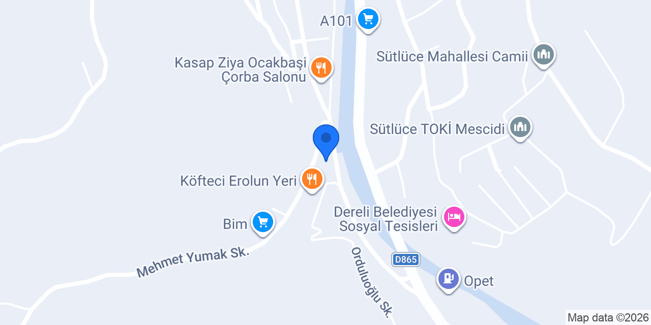 Güneş Taksi konumu