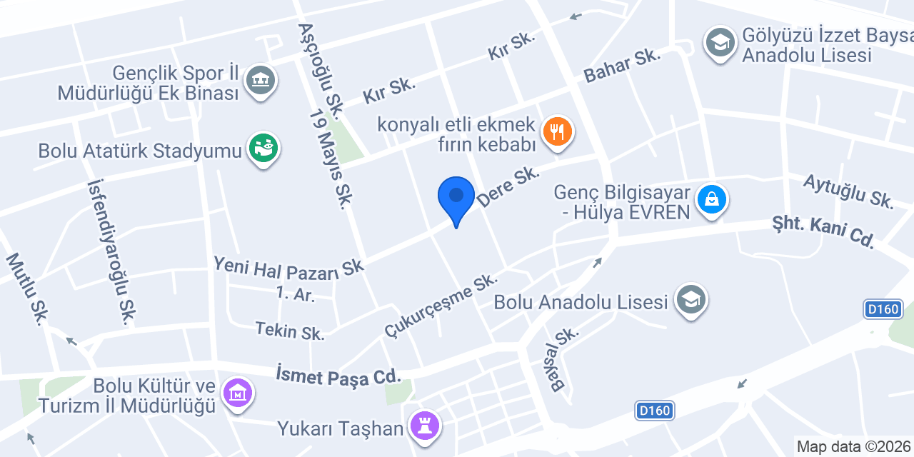 Bolu konumu