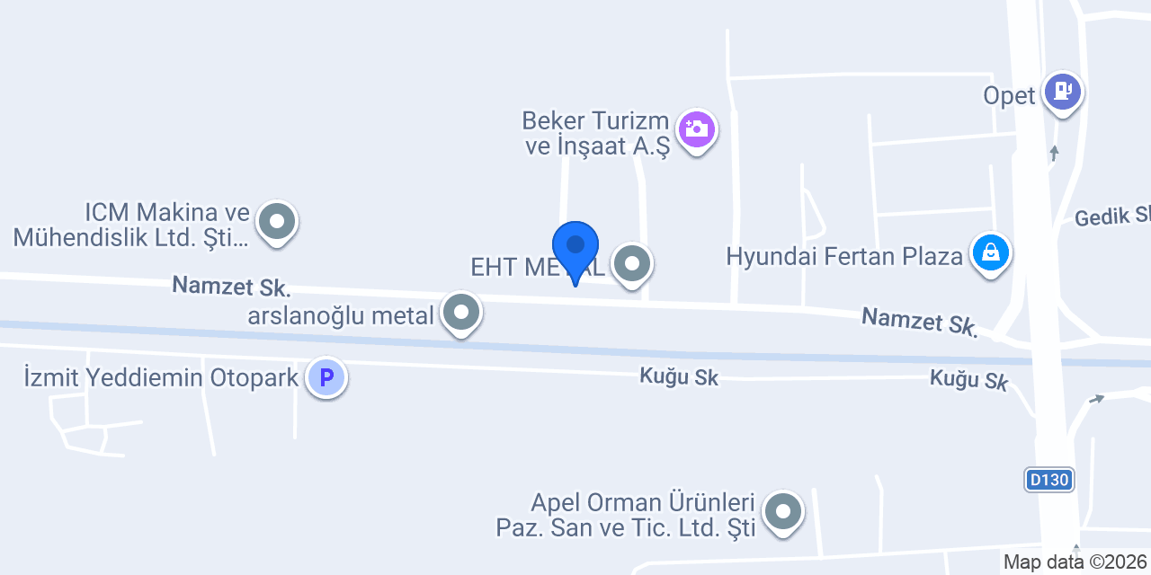 Özel Boru konumu