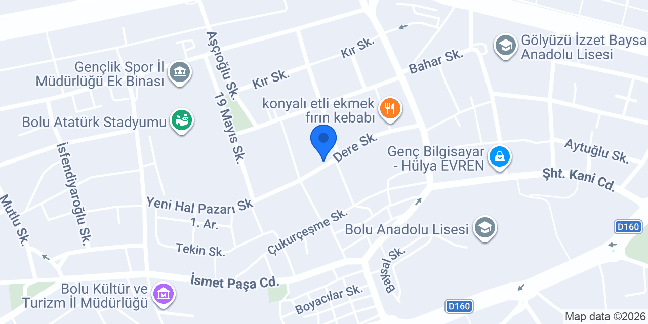 Yiğit Halı Mobilya konumu