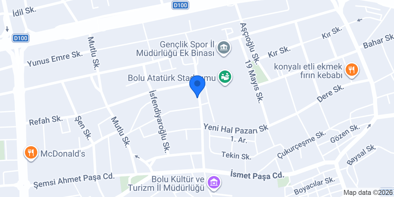 Abant Kasap konumu