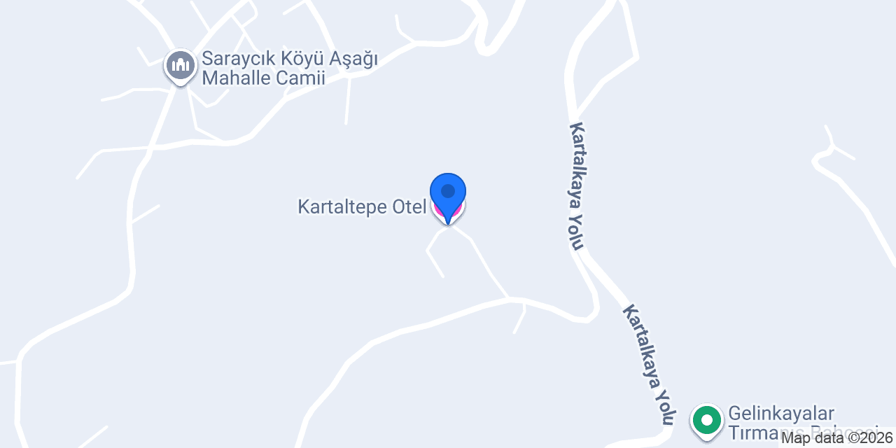Kartaltepe Otel konumu