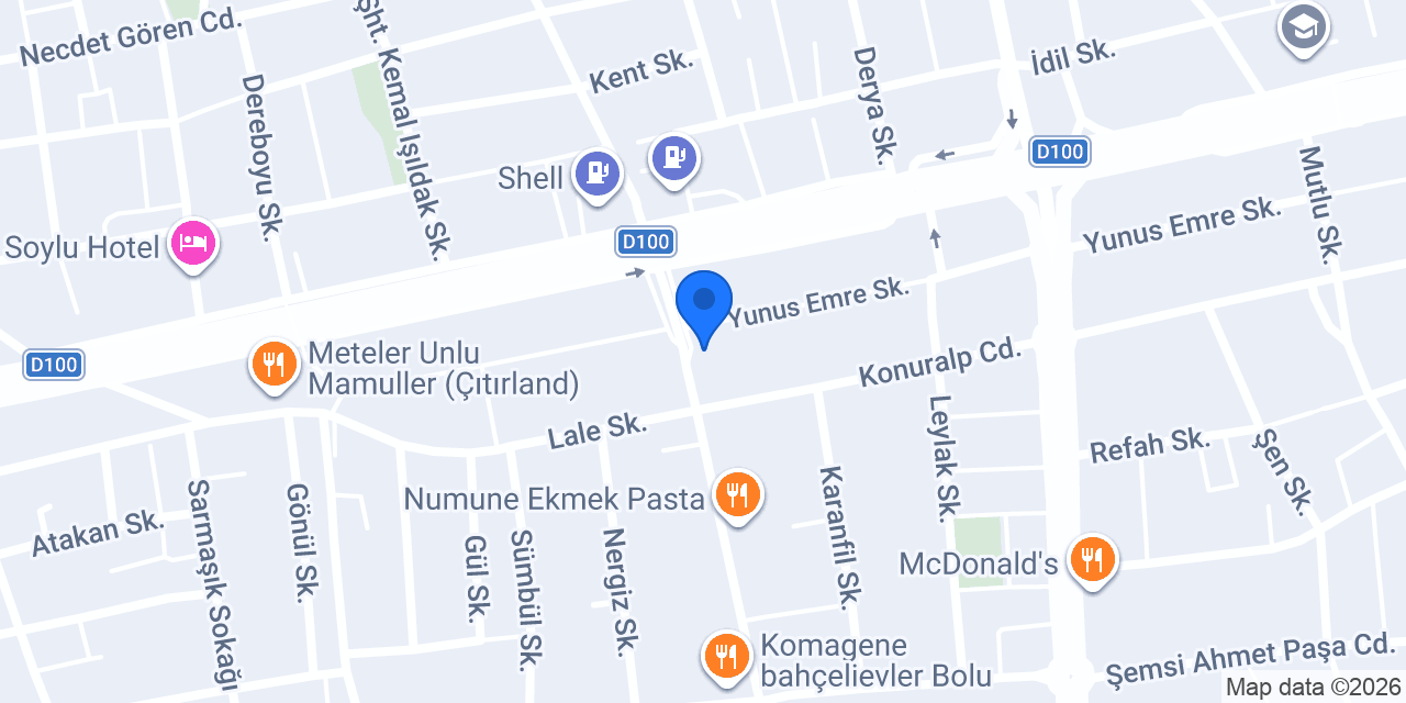 Lale taksi konumu