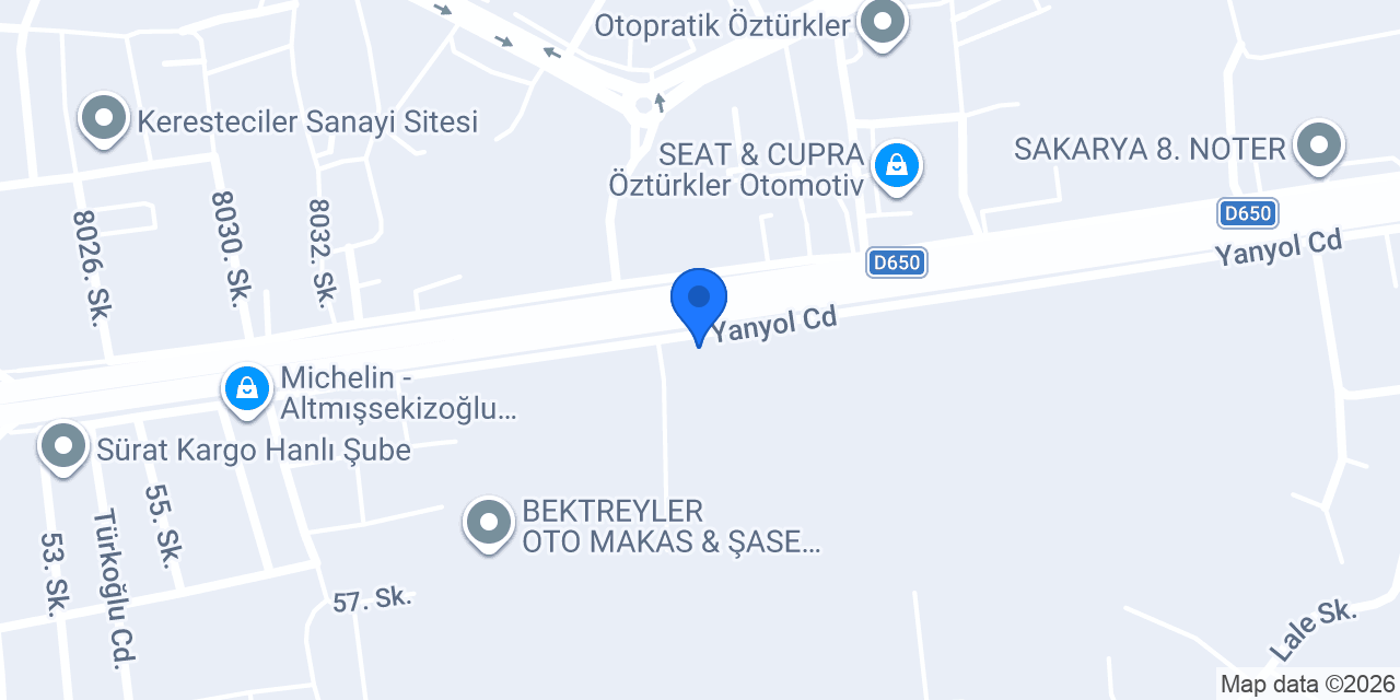 ER POWER VİNÇ konumu