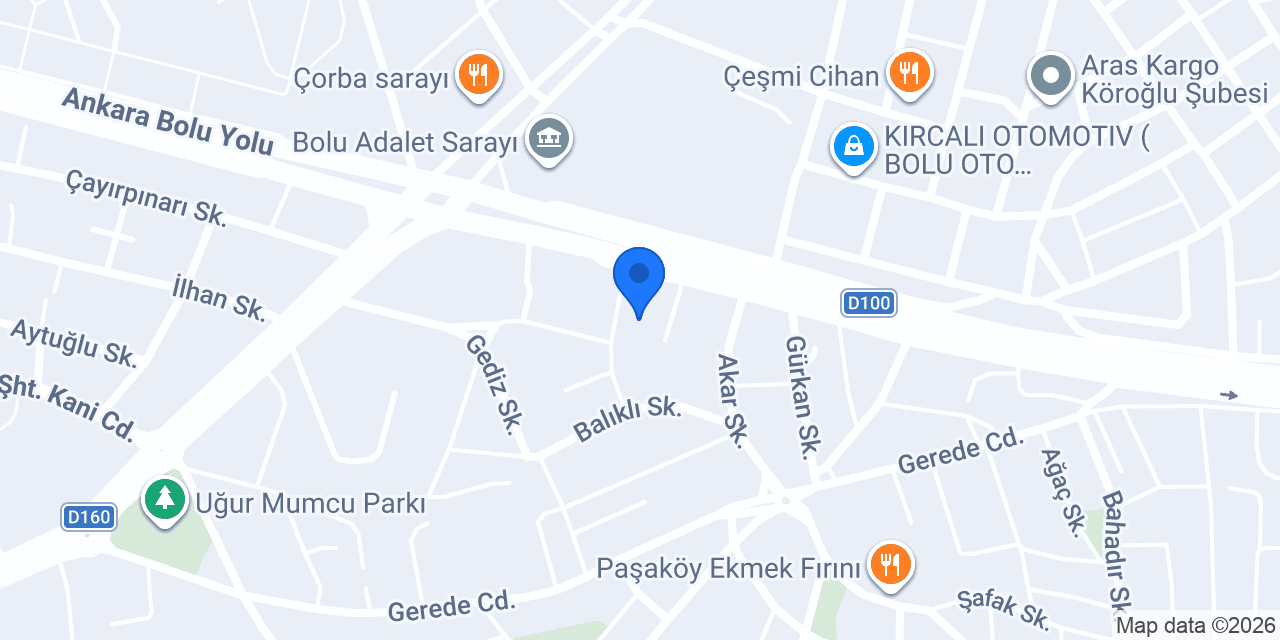 SMMM Ünal Öznehir konumu