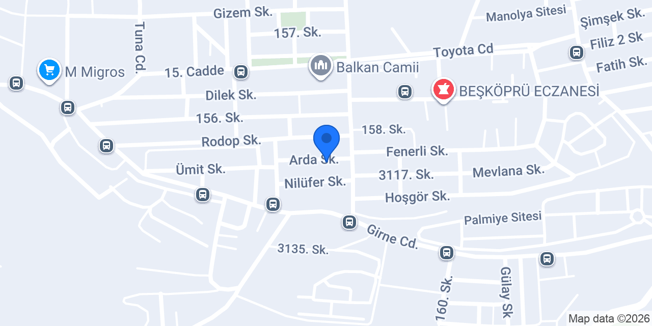 BÜLENT TEKEL MARKET konumu