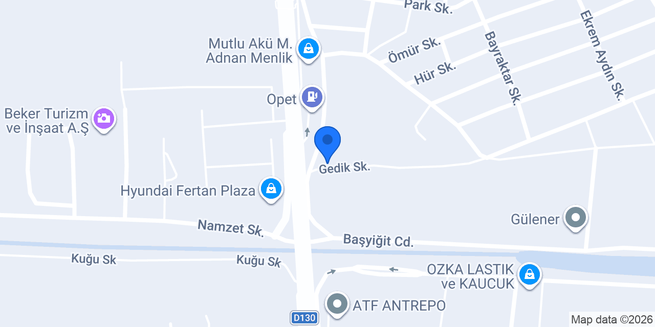 İzmit Forklift konumu