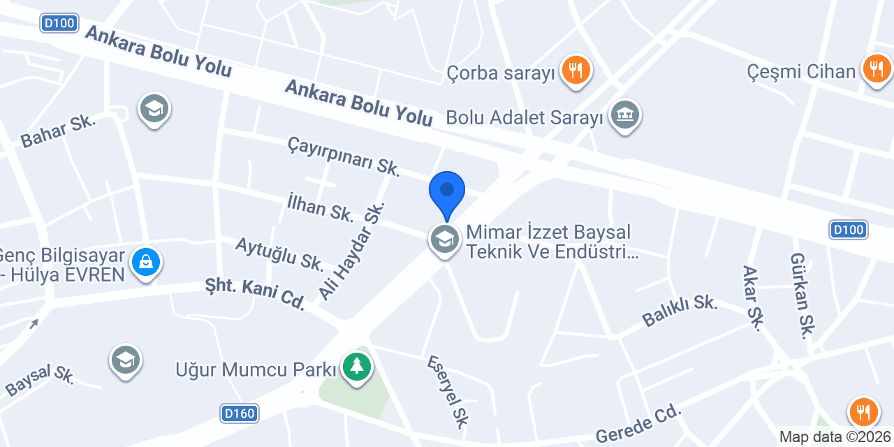 Mahmut Ustanin Yeri konumu
