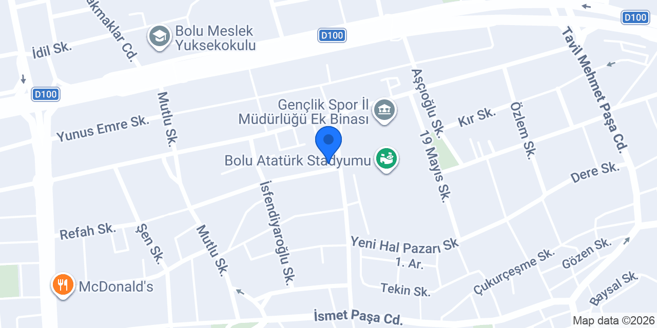 Stad Mefruşat konumu